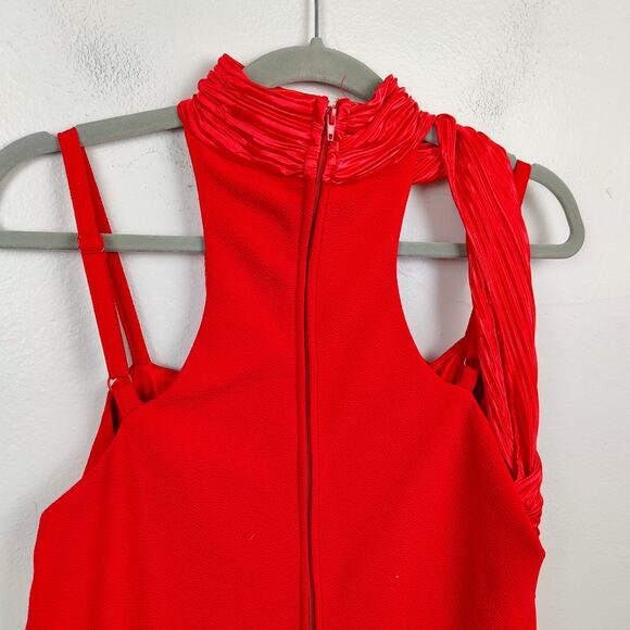 Hot Topic Her Universe Disney Cruella Red Dress Womens Large Red Gown Maxi - Picture 9 of 9